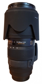 SIGMA Objektiv 70-200 mm 1:2.8 II Macro HSM für Canon
