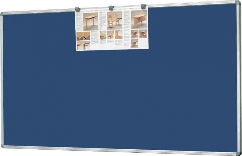 Kreidetafel blau B/H 90 x 60 cm ohne Kreideablage