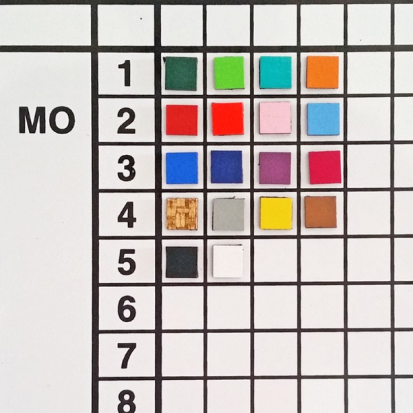 MS10x10 Magnetplättchen 10 x 10 mm Farbe nach Wahl