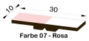 Kippmagnet, Magnetsymbol, 07-rosa (MS10X30-07)